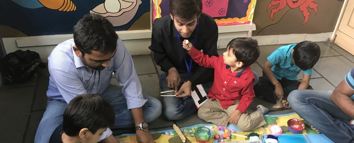 Parent Toddler Activities at Jumpstart Preschool Pune