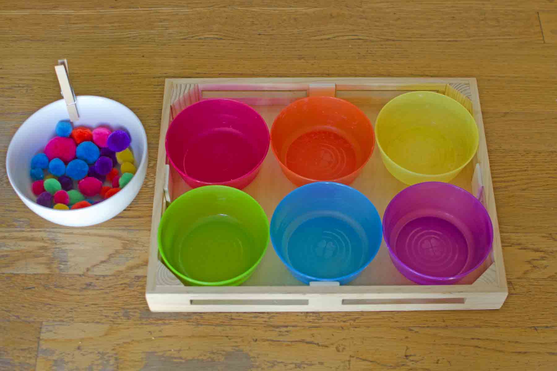 Colours Sorting Jumpstart Preschool Daycare Activity Center Pune